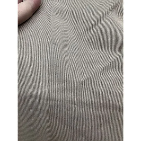 Reformation Mason High Rise Trousers Sz 2 Tan Wide Leg Khaki Twill NWTs $190 - Picture 6 of 7